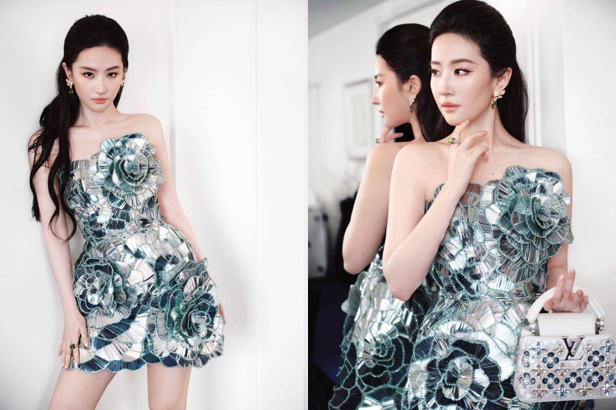 Lưu Diệc Phi nổi bật tại sự kiện của W. Ảnh: Xinhua