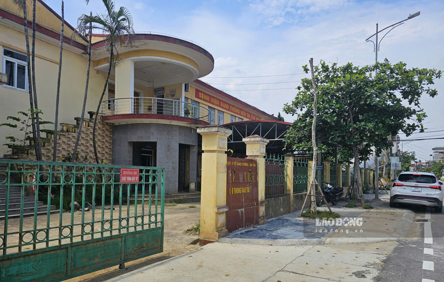 Từ tháng 6.2024 đến nay, bệnh viện dừng việc khám chữa bệnh. Ảnh: Duy Dũng