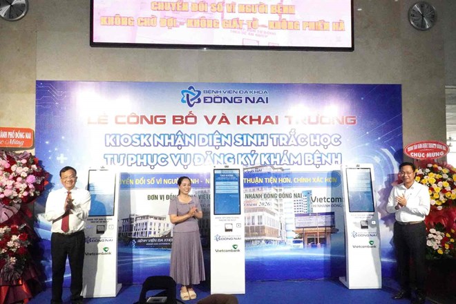 Đồng Nai triển khai nhận diện sinh trắc học khi đăng ký khám bệnh
