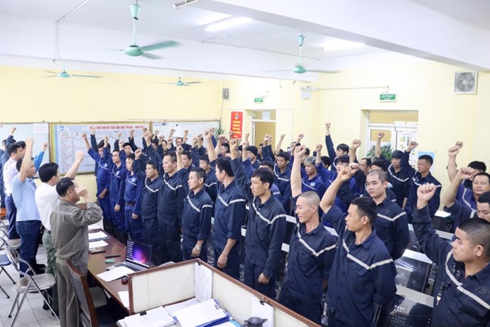 Phát động Tháng thi đua cao điểm thực hiện công tác an toàn vệ sinh lao động