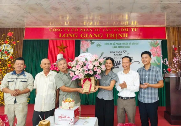 Công đoàn Công ty Long Giang Thịnh chăm lo đời sống đoàn viên, hướng về cộng đồng