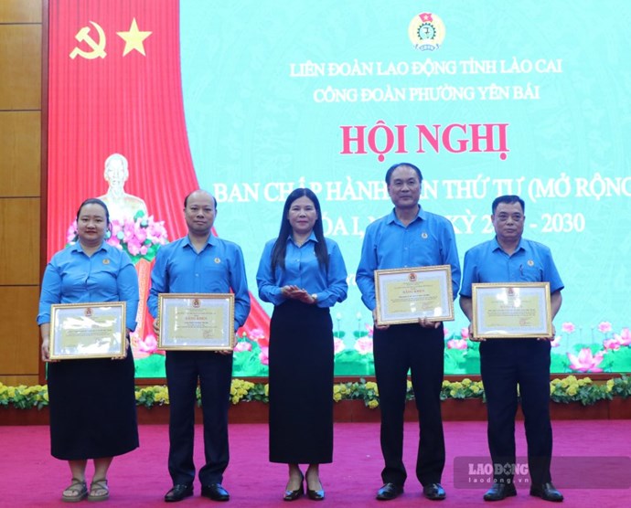 Hơn 4.100 lượt đoàn viên phường Yên Bái được chăm lo trong 6 tháng đầu năm