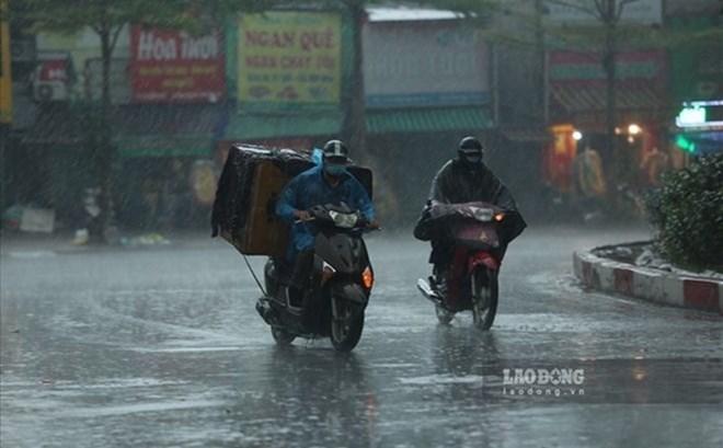 Cảnh báo 6 tỉnh có mưa to, nguy cơ thời tiết nguy hiểm 6 giờ tới