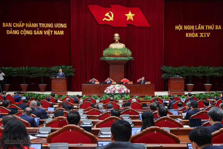Hội nghị lần thứ 3 Ban Chấp hành Trung ương Đảng khóa XIV chính thức khai mạc Hội nghị lần thứ 3 Ban Chấp hành Trung ương Đảng khóa XIV chính thức khai mạc