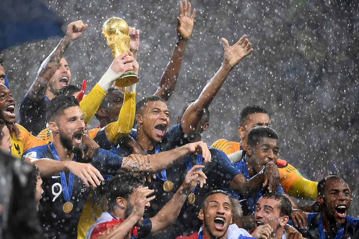 N'Golo Kanté từng cùng tuyển Pháp vô địch World Cup 2018. Ảnh: AFP
