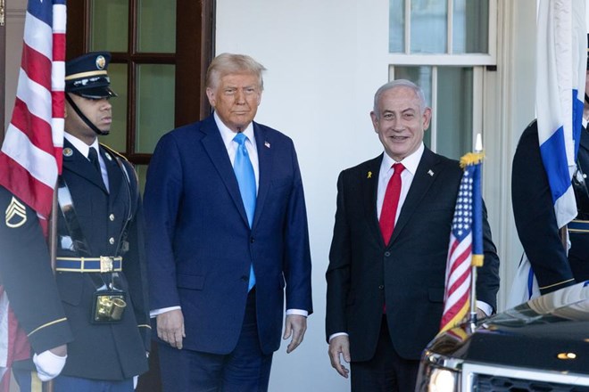 Tổng thống Mỹ và Thủ tướng Israel gặp nhau tại Nhà Trắng