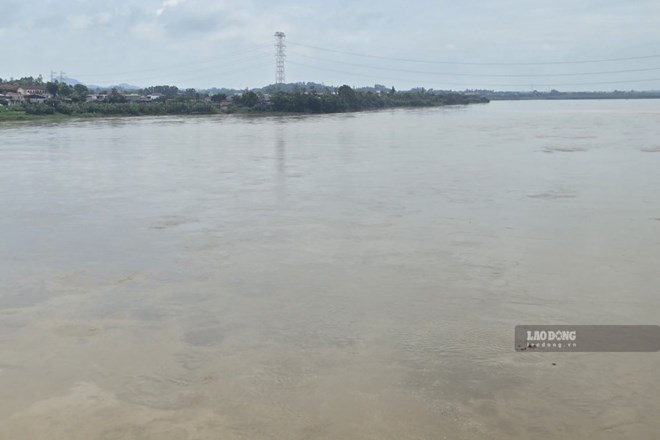 Dự báo các đợt lũ trên sông Hồng tại Lào Cai, Phú Thọ trong tháng 8.2026