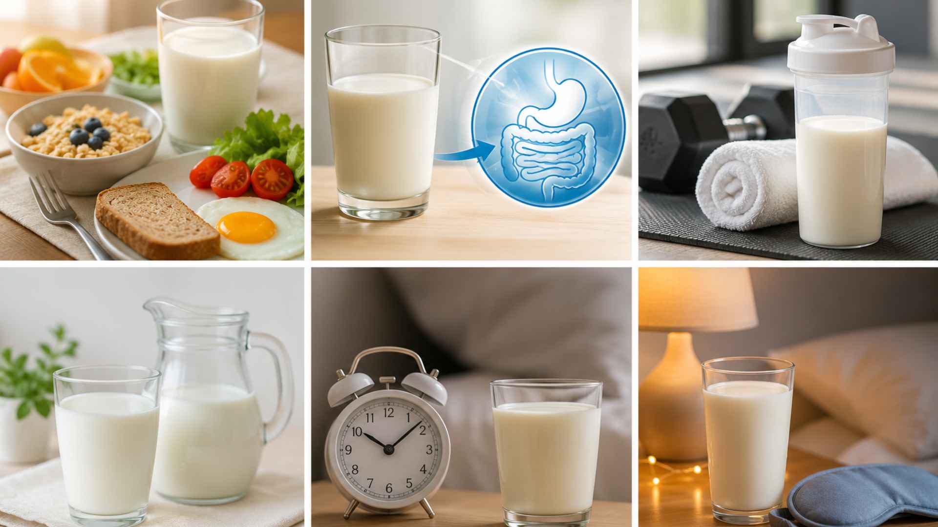 Muốn hấp thụ nhiều canxi hơn, đừng uống sữa khi bụng đói. (Ảnh có sự hỗ trợ của AI)