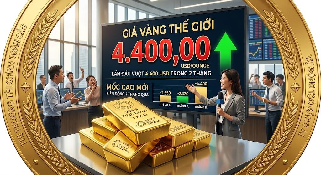 Giá vàng hôm nay: Chung nhịp, trong nước và thế giới cùng đảo chiều tăng mạnh giá vàng hôm nay