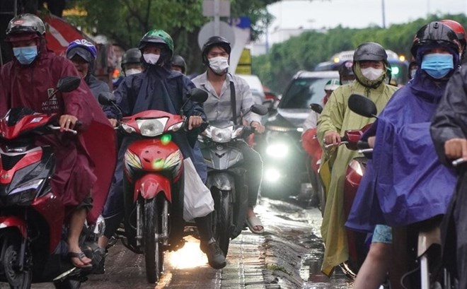 Dự báo khu vực mưa dông hôm nay, có nơi mưa to trên 80mm
