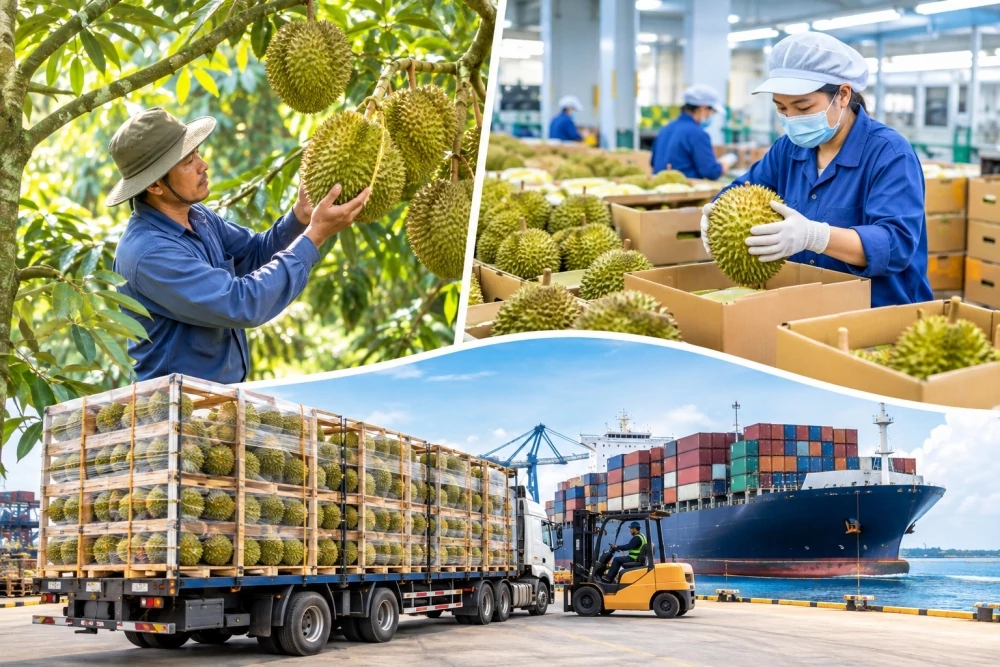 Sầu riêng gần chạm mốc 2 tỷ USD, hướng tới phát triển chuyên nghiệp và bền vững