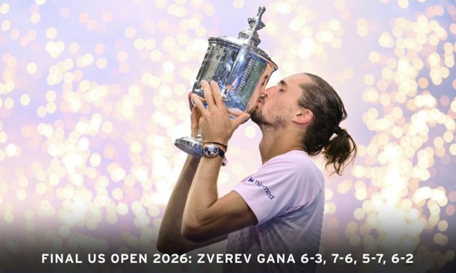 Zverev vô địch US Open 2026