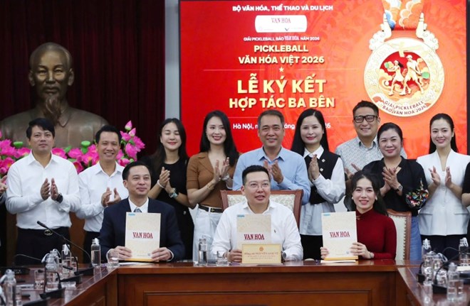 Diễn viên Minh Tiệp, Hồng Diễm sẽ tham dự giải pickleball Văn hóa Việt 2026