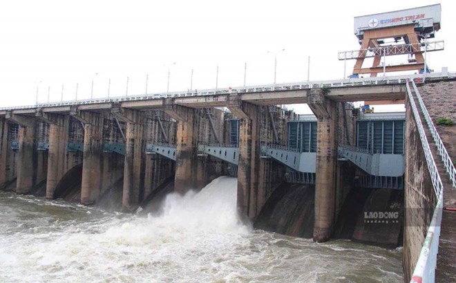Lưu lượng nước về hồ thủy điện Trị An sáng 23.9 đạt hơn 2.000m3/s