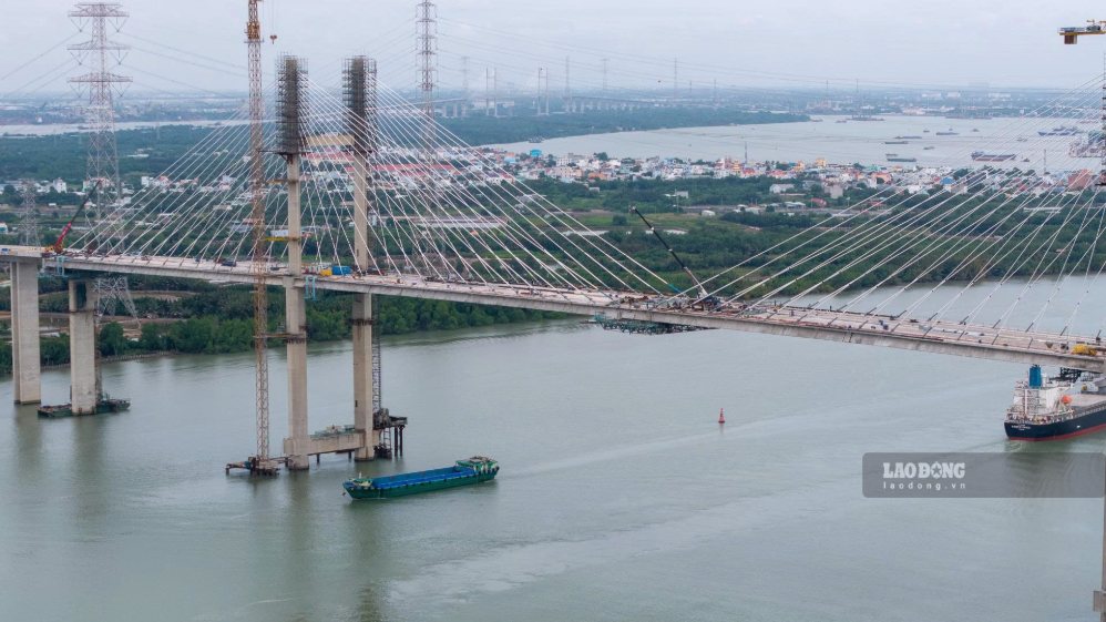 Cầu Phước Khánh trên cao tốc Bến Lức - Long Thành (Ảnh chụp tháng 7.2026). Ảnh: Anh Tú