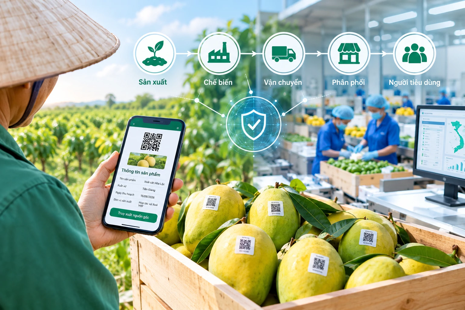 Xuất khẩu nông sản Việt Nam: Nâng giá trị để đi sâu vào thị trường quốc tế Xuất khẩu nông sản Việt Nam: Nâng giá trị để đi sâu vào thị trường quốc tế