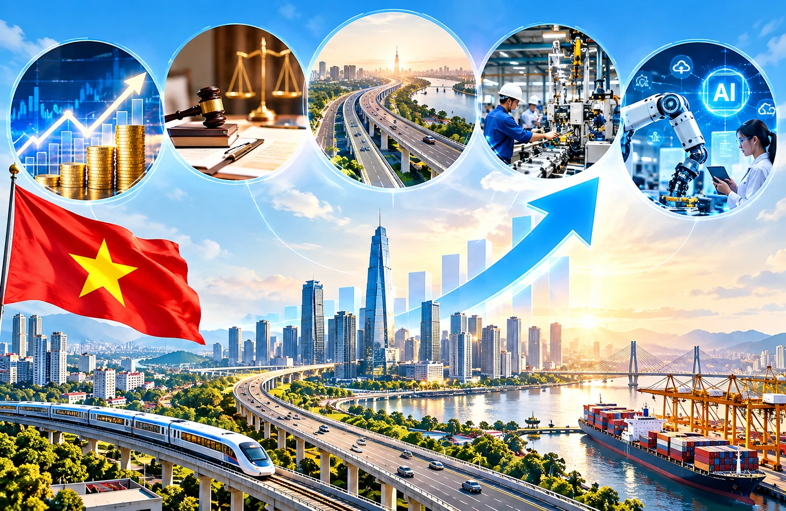Tăng trưởng 2 con số và cuộc “tổng động viên” nguồn lực giai đoạn nước rút Tăng trưởng 2 con số và cuộc “tổng động viên” nguồn lực giai đoạn nước rút