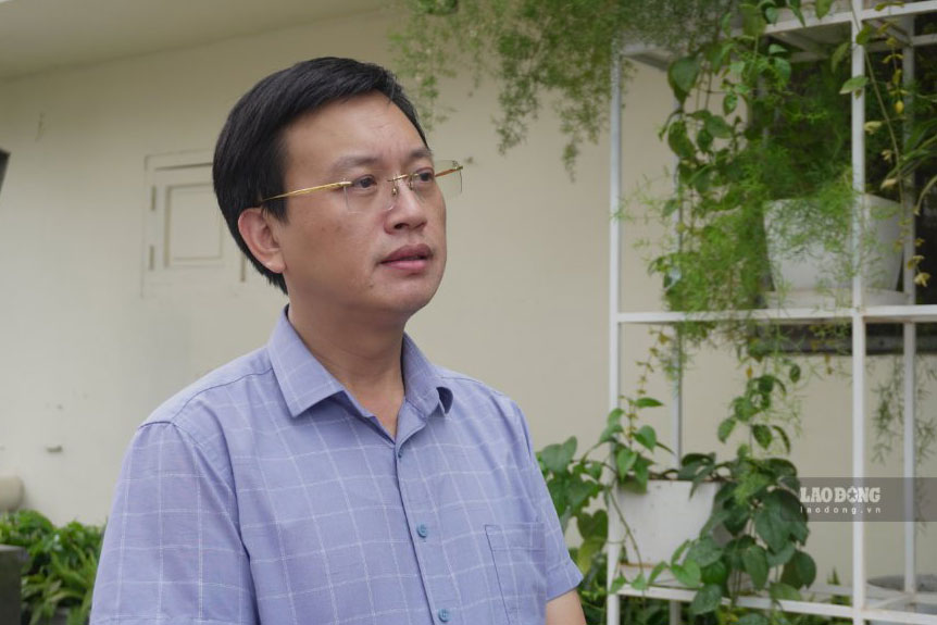 TS Trần Xuân Lượng - Viện trưởng Viện nghiên cứu kinh tế và bất động sản Việt Nam. Ảnh: Như Hạ