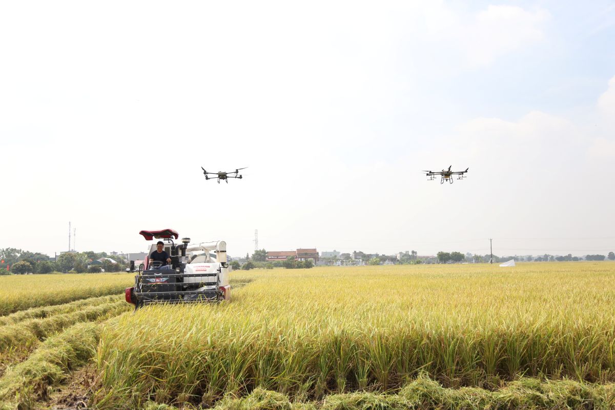 Quỹ đã và đang đóng góp vào công cuộc hiện đại hoá trong ngành nông nghiệp nước nhà. Ảnh: Vingroup