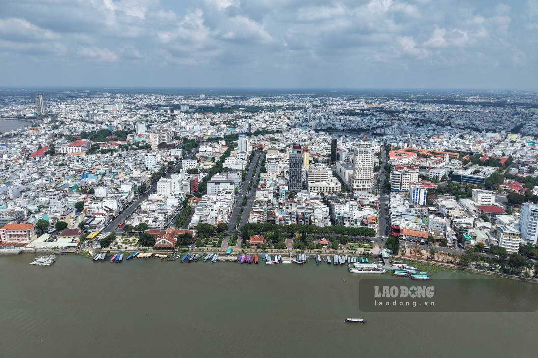 Toàn cảnh TP Cần Thơ. Ảnh: Tạ Quang (ảnh chụp tháng 10.20226)