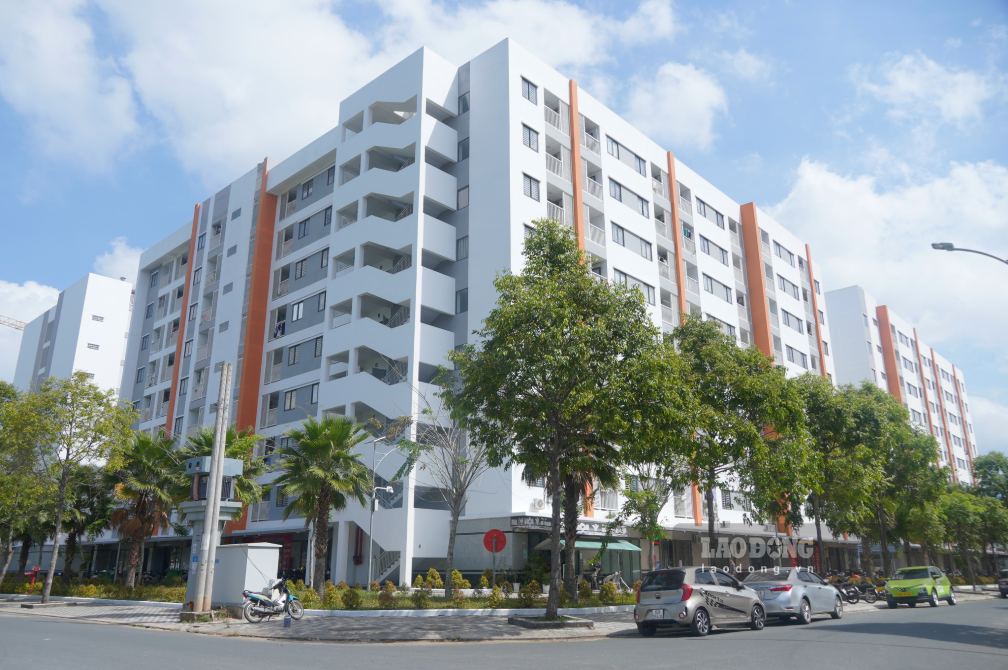 Khu nhà ở Hồng Loan. Ảnh: Tạ Quang (ảnh chụp tháng 3.2026)