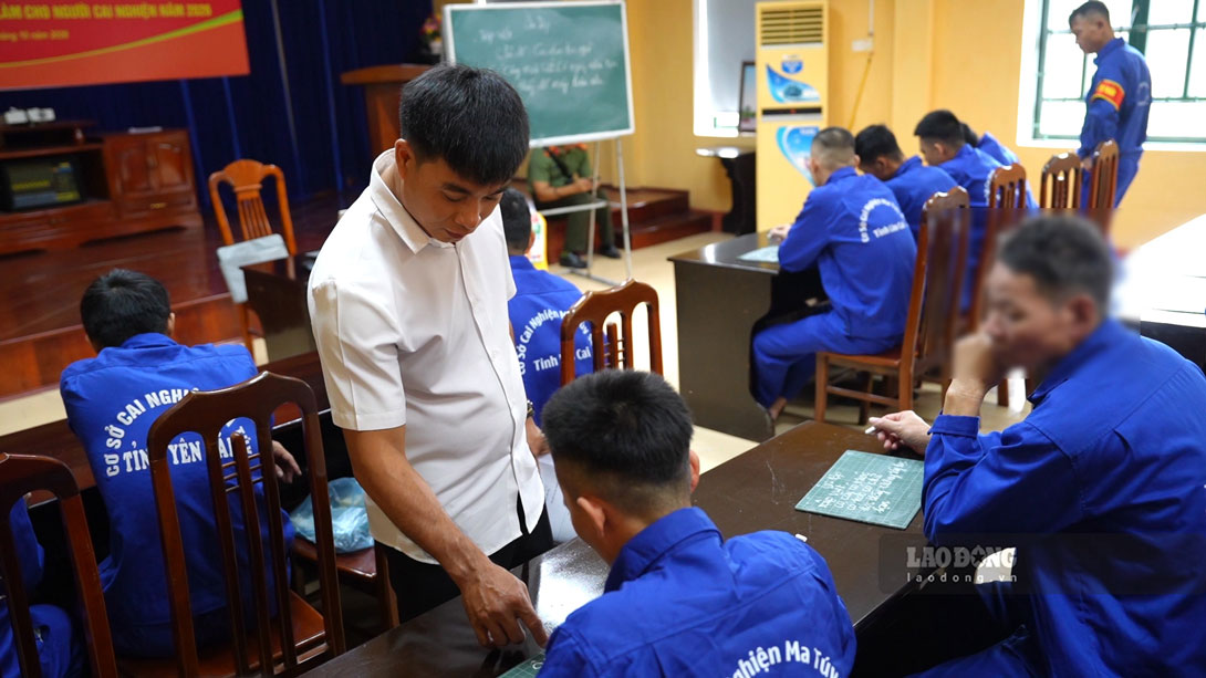 Các lớp học được tổ chức phù hợp với trình độ, khả năng tiếp thu của từng học viên